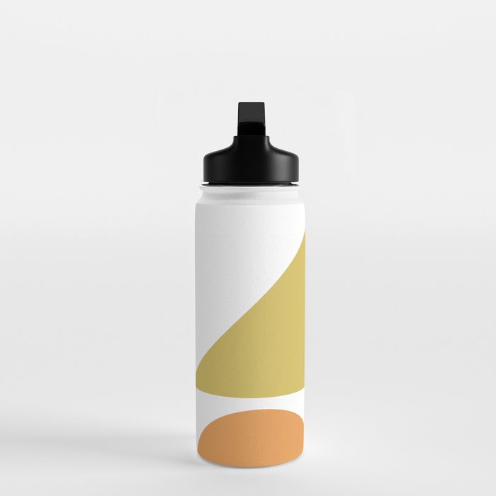 Mid Century Geometric 01 Water Bottle Gallery Image 3