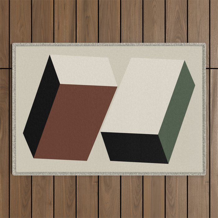 Modernist Objects XIII Outdoor Rug Gallery Image 1