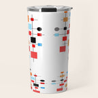 Mid-Century Modern Art 1.3.3 Travel Mug Gallery Image 1