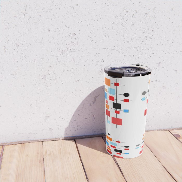 Mid-Century Modern Art 1.3.3 Travel Mug Gallery Image 4