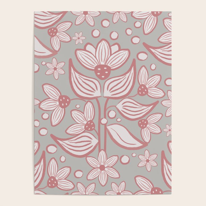 Sweet Florentia Pink Poster Gallery Image 1