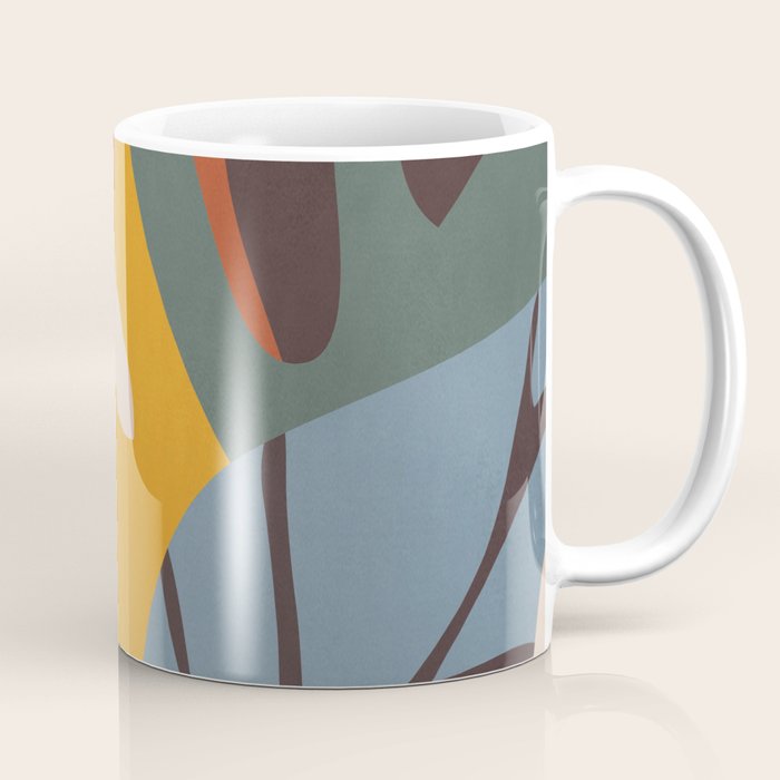 Abstract Art Jungle Coffee Mug Gallery Image 1