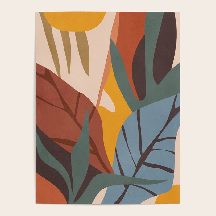 Abstract Art Jungle Poster Gallery Image 1