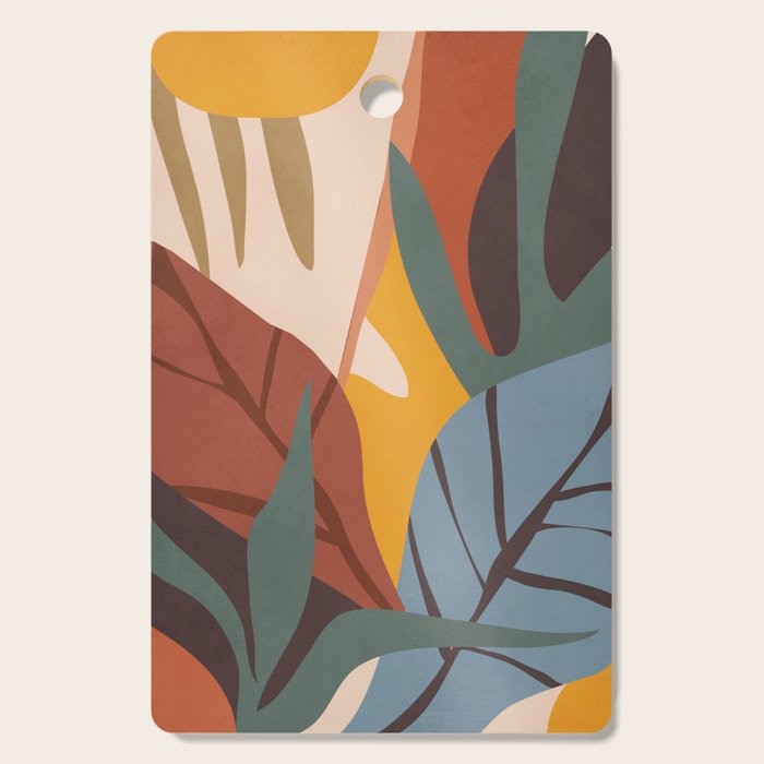 Abstract Art Jungle Cutting Board Gallery Image 1