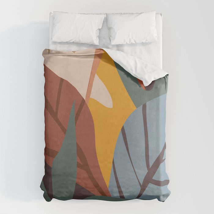Abstract Art Jungle Duvet Cover Gallery Image 6
