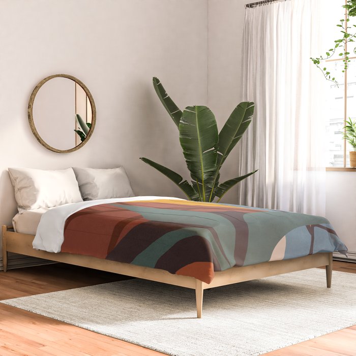Abstract Art Jungle Comforter Gallery Image 2