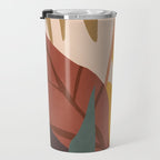 Abstract Art Jungle Travel Mug Gallery Image 3