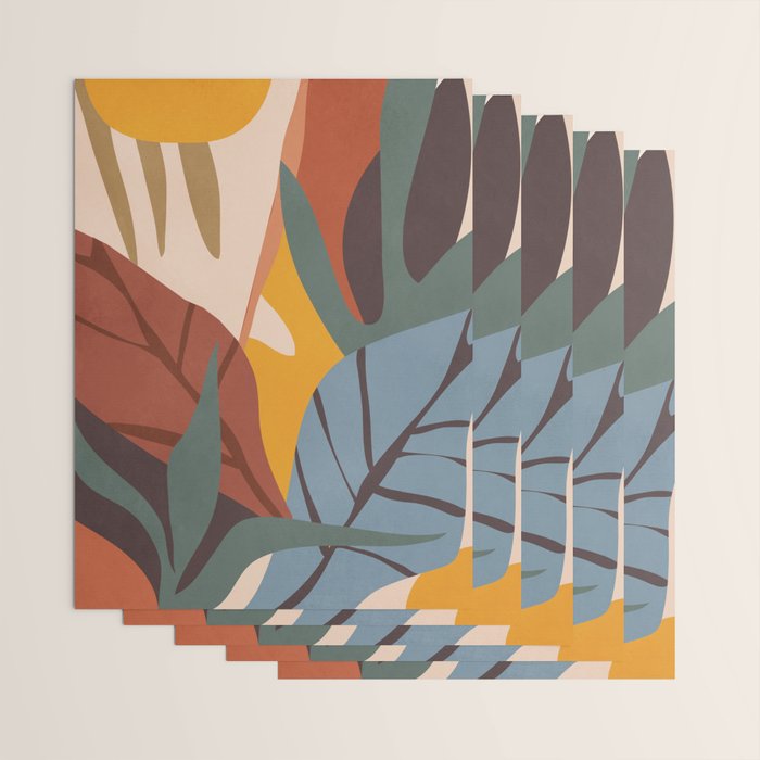 Abstract Art Jungle Wrapping Paper Gallery Image 3