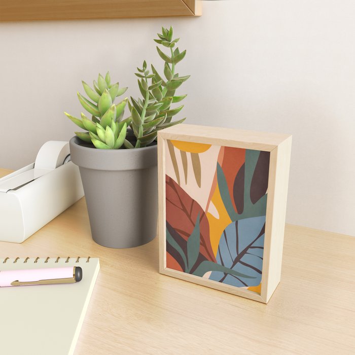 Abstract Art Jungle Mini Art Print Gallery Image 2