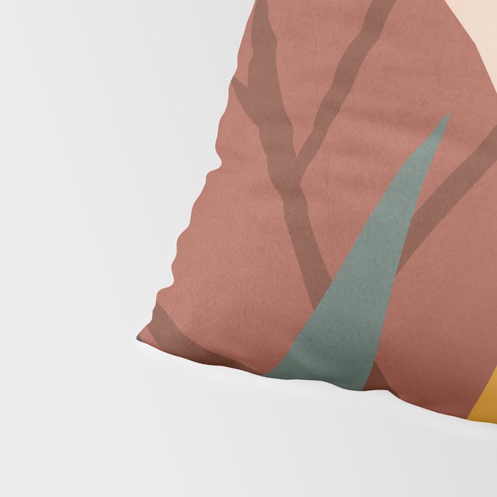Abstract Art Jungle Pillow Sham Gallery Image 4