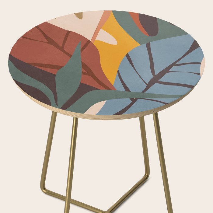 Abstract Art Jungle Side Table Gallery Image 2