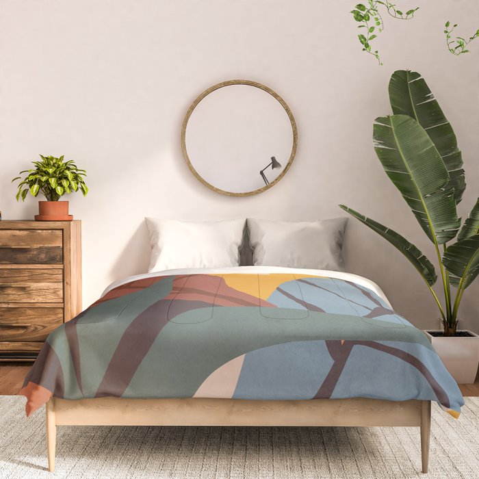 Abstract Art Jungle Comforter Gallery Image 3