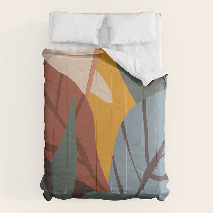Abstract Art Jungle Comforter Gallery Image 1