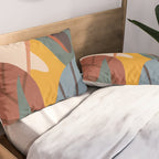 Abstract Art Jungle Pillow Sham Gallery Image 2