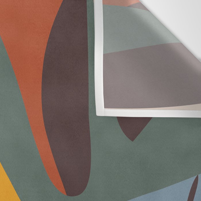 Abstract Art Jungle Wall Tapestry Gallery Image 3