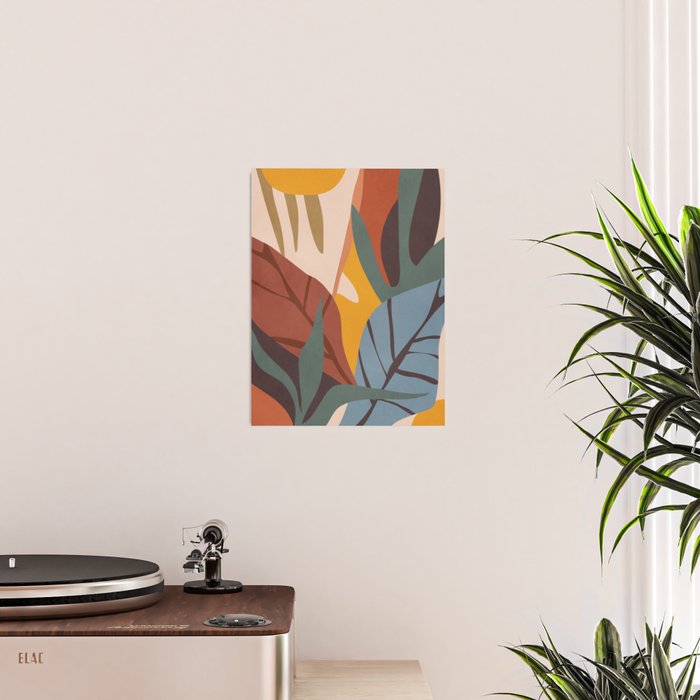 Abstract Art Jungle Poster Gallery Image 2