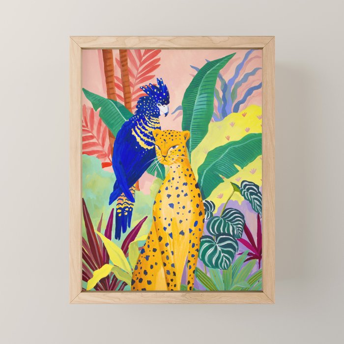 New Friends Mini Art Print Gallery Image 1