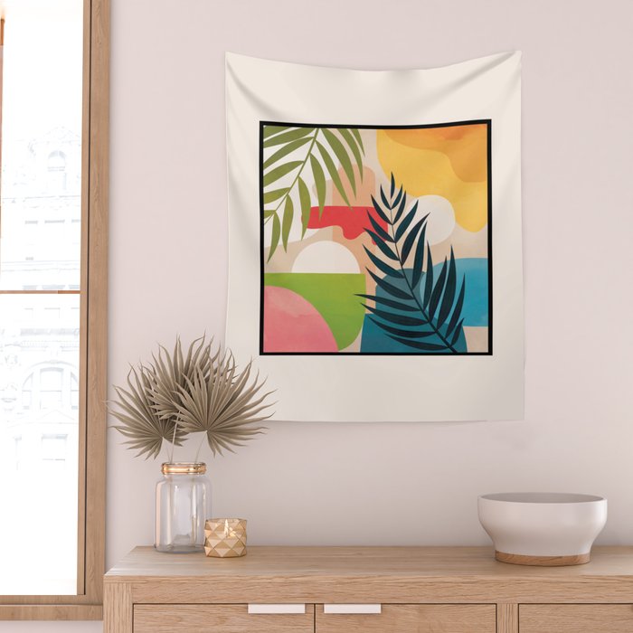 Sunrise Garden 1  Wall Tapestry Gallery Image 2