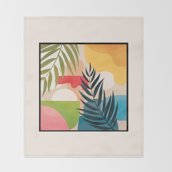 Sunrise Garden 1  Throw Blanket Gallery Image 2