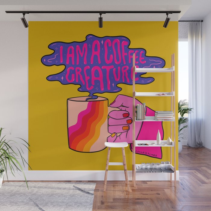 Coffee Creature Wall Mural Gallery Image 1