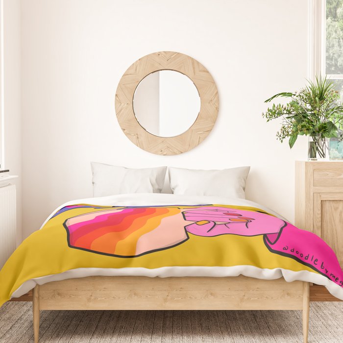 Coffee Creature Duvet Cover Gallery Image 3