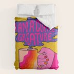 Coffee Creature Duvet Cover Gallery Image 6