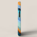Abstract Blue Fluid iPhone Case Gallery Image 2
