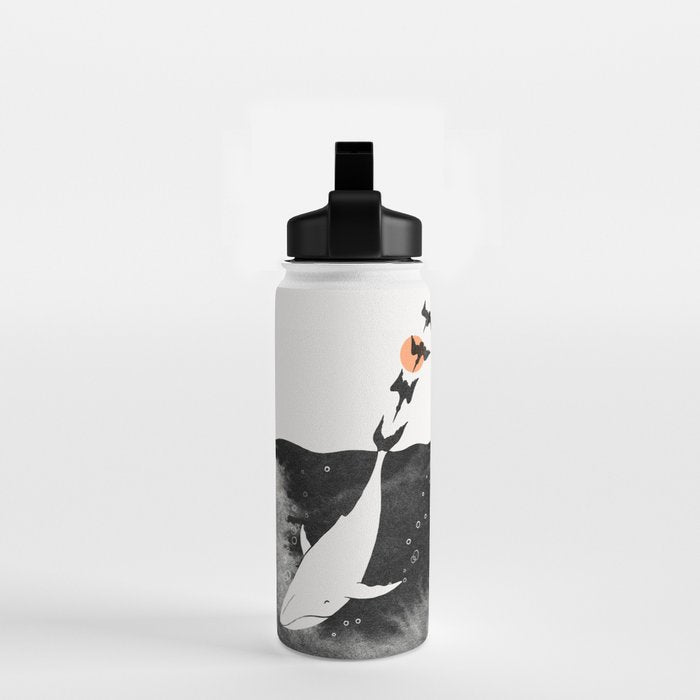 Dive into Happiness Water Bottle Gallery Image 2