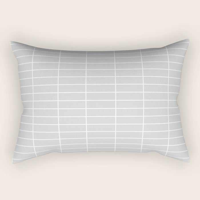 Grid Pattern IV Rectangular Pillow Gallery Image 1