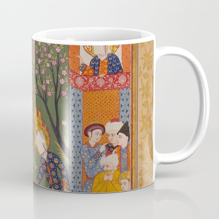 Khidr giving cups of the water of immortality to the inhabitants of Paradise Islamic Antique Art Coffee Mug Gallery Image 1