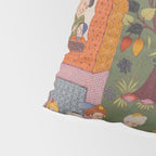 Khidr giving cups of the water of immortality to the inhabitants of Paradise Islamic Antique Art Pillow Sham Gallery Image 4