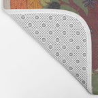 Khidr giving cups of the water of immortality to the inhabitants of Paradise Islamic Antique Art Bath Mat Gallery Image 2