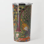 Khidr giving cups of the water of immortality to the inhabitants of Paradise Islamic Antique Art Travel Mug Gallery Image 1