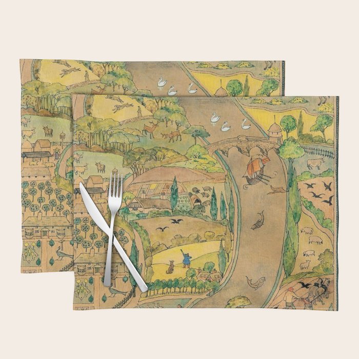 River by CFA Charles Voysey Placemat Gallery Image 1