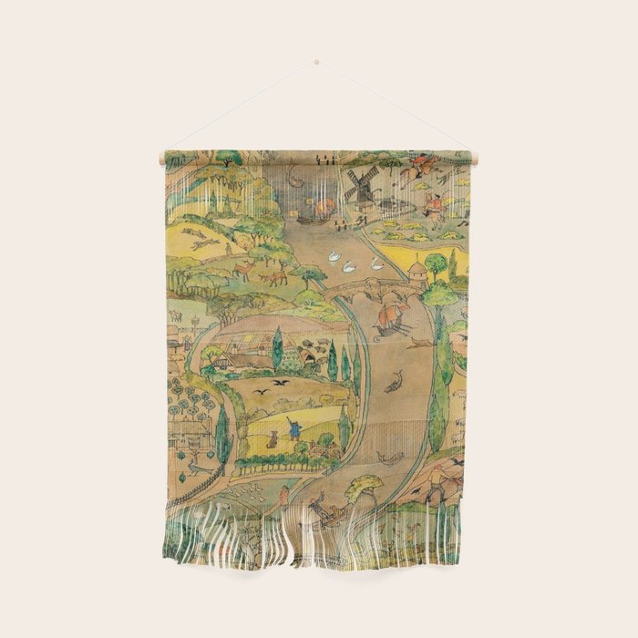 River by CFA Charles Voysey Wall Hanging Gallery Image 1