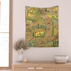 River by CFA Charles Voysey Wall Tapestry Gallery Image 2