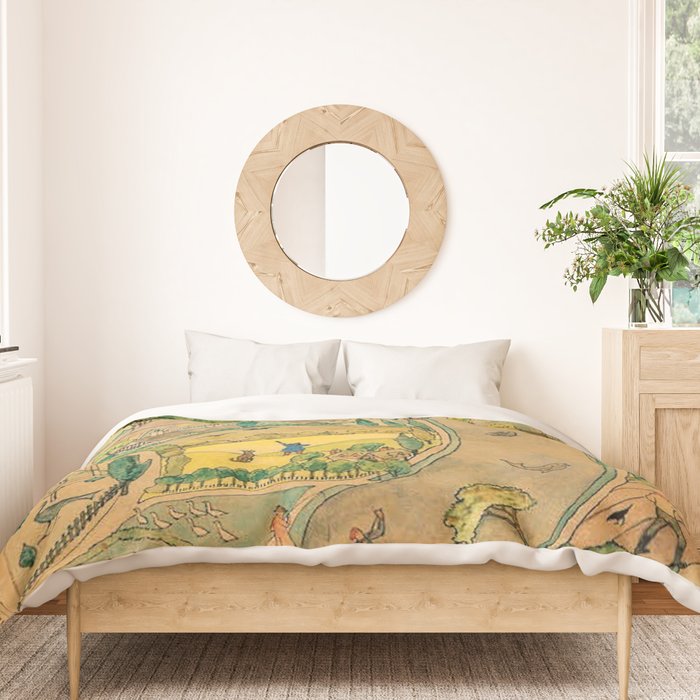 River by CFA Charles Voysey Duvet Cover Gallery Image 3