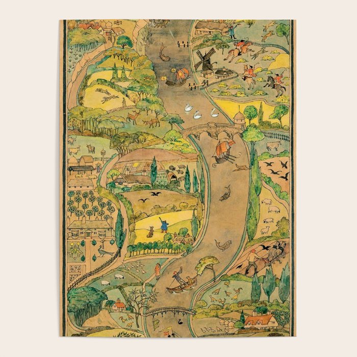 River by CFA Charles Voysey Poster Gallery Image 4