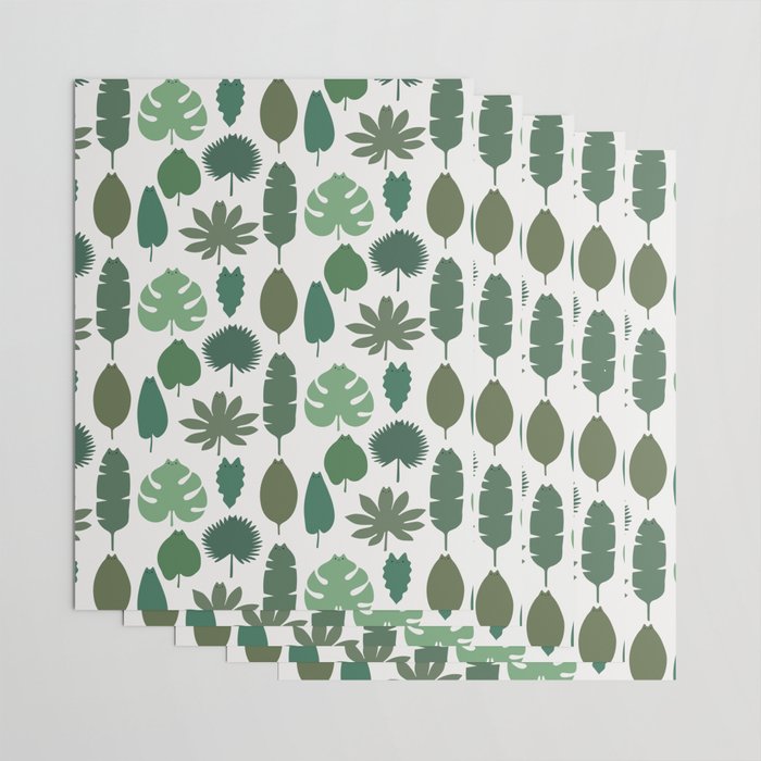 Cat and Plant 39 pattern Wrapping Paper Gallery Image 3