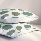 Cat and Plant 39 pattern Pillow Sham Gallery Image 3