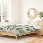 Cat and Plant 39 pattern Duvet Cover Gallery Image 2