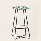 Cat and Plant 39 pattern Stool Gallery Image 1