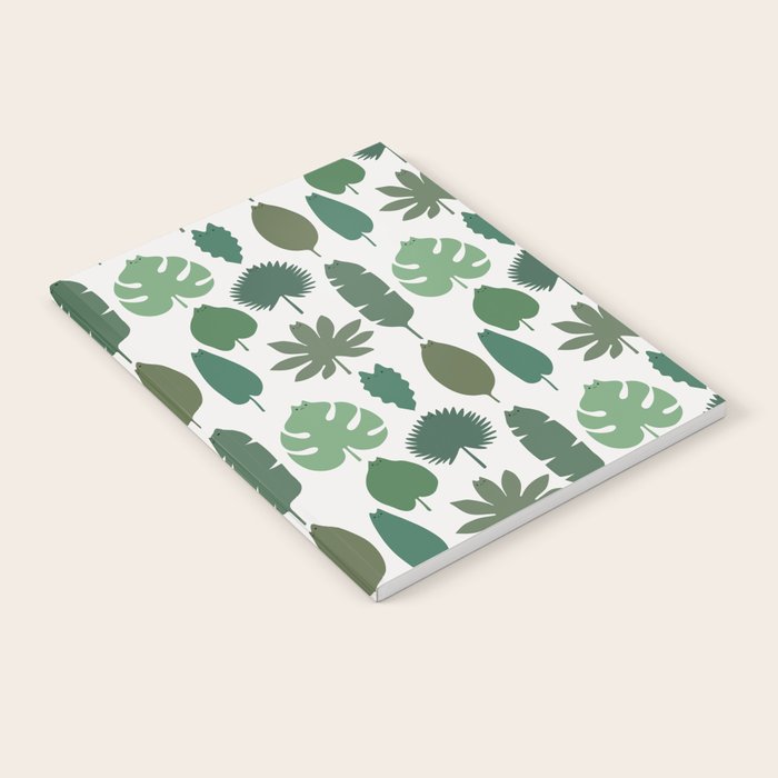 Cat and Plant 39 pattern Notebook Gallery Image 1