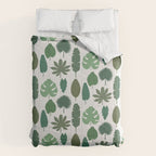 Cat and Plant 39 pattern Comforter Gallery Image 6