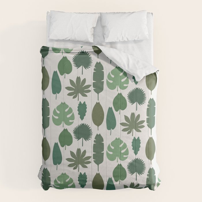 Cat and Plant 39 pattern Comforter Gallery Image 6