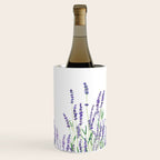 lavender watercolor horizontal Wine Chiller Gallery Image 3