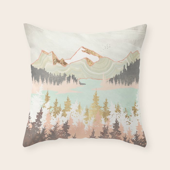 Winter Bay Throw Pillow Gallery Image 1