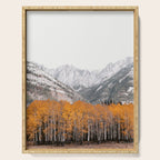 Fall Layers - Mountain Landscape Photography Serving Tray Gallery Image 1