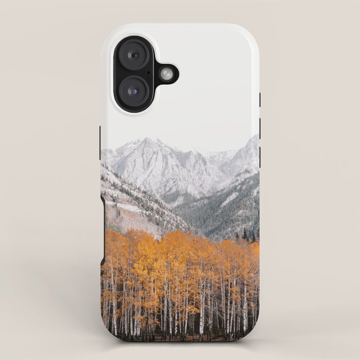 Fall Layers - Mountain Landscape Photography iPhone Case Gallery Image 1