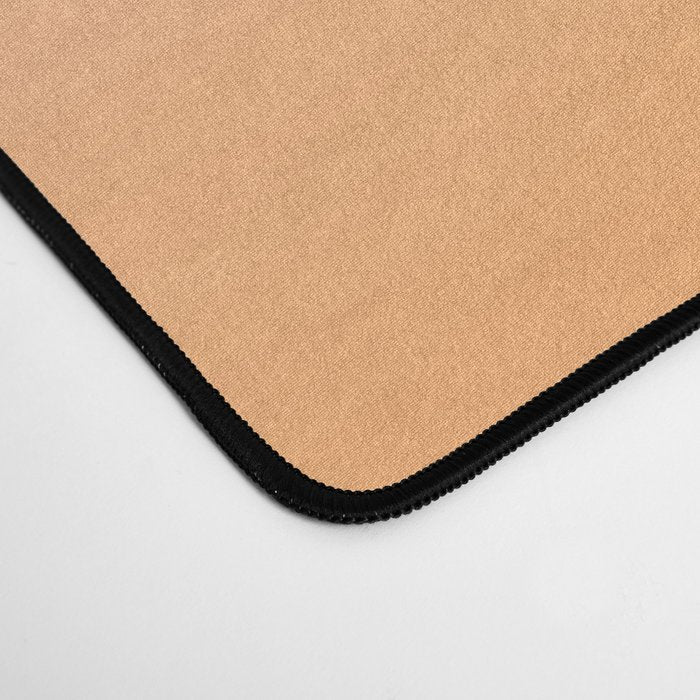 Sunrise Love - Pink & Pumpkin orange glow Desk Mat Gallery Image 4